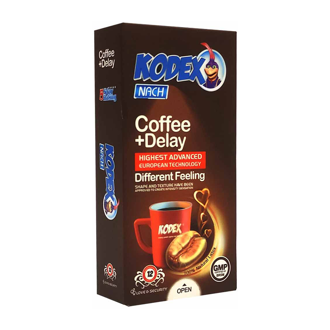 کاندوم 12 عددی تاخیری مدل کافی