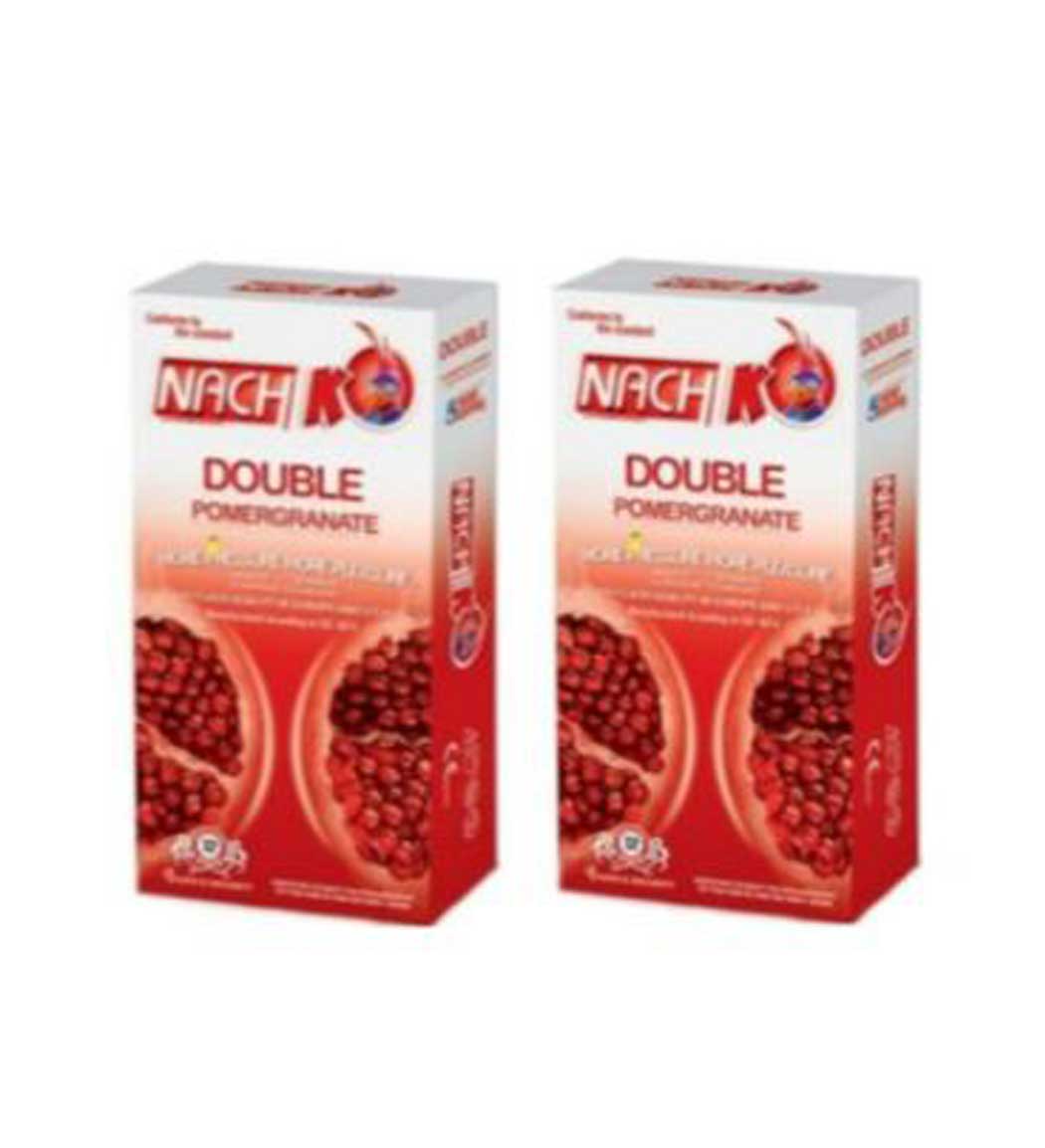 کاندوم مدل Double Pomegranate مجموعه 2 عددی
