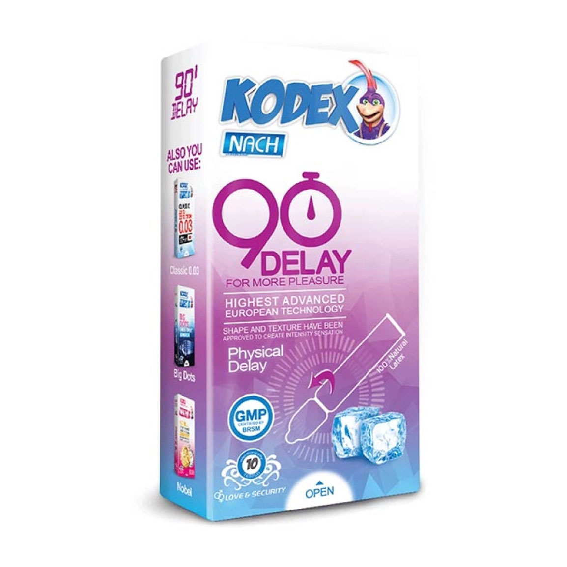 کاندوم مدل Ice Double Delay بسته 10 عددی