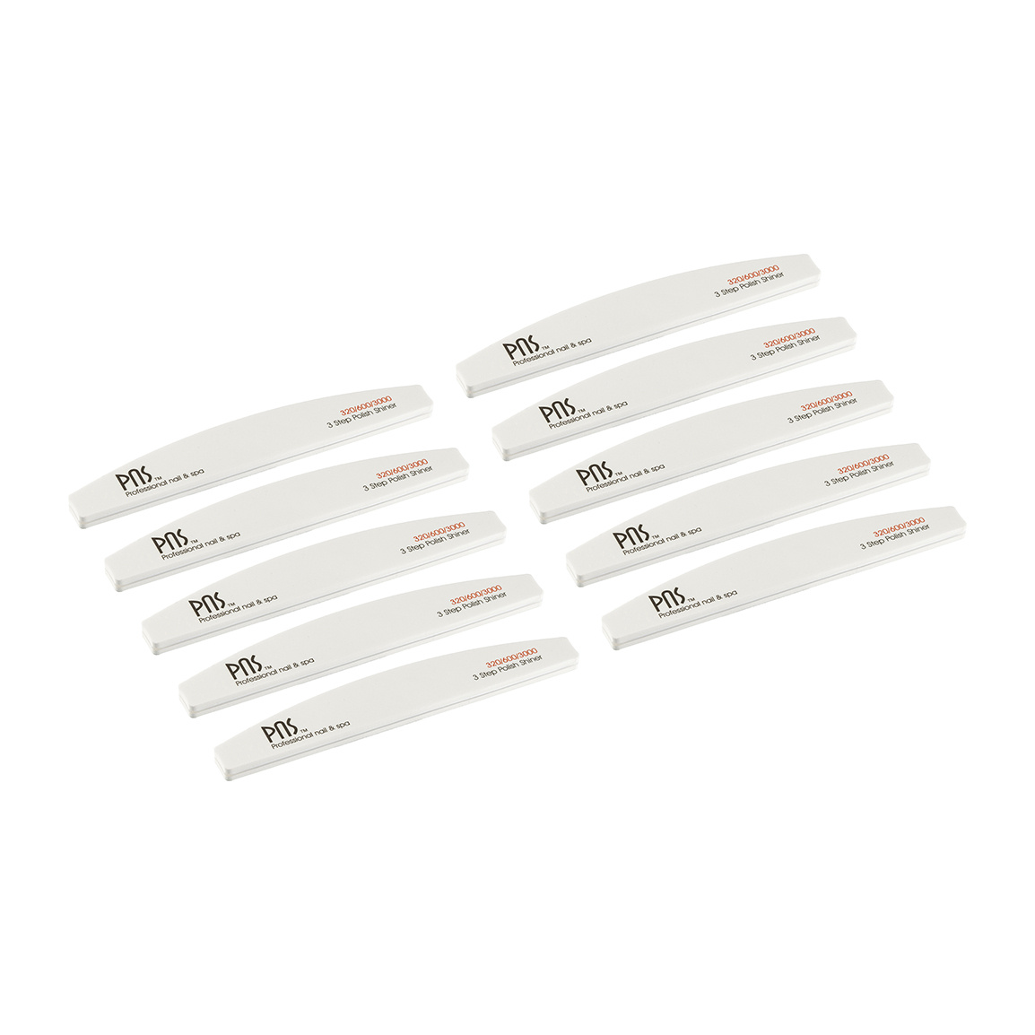 پولیش ناخن 320-600-3000 بسته 10 عددی