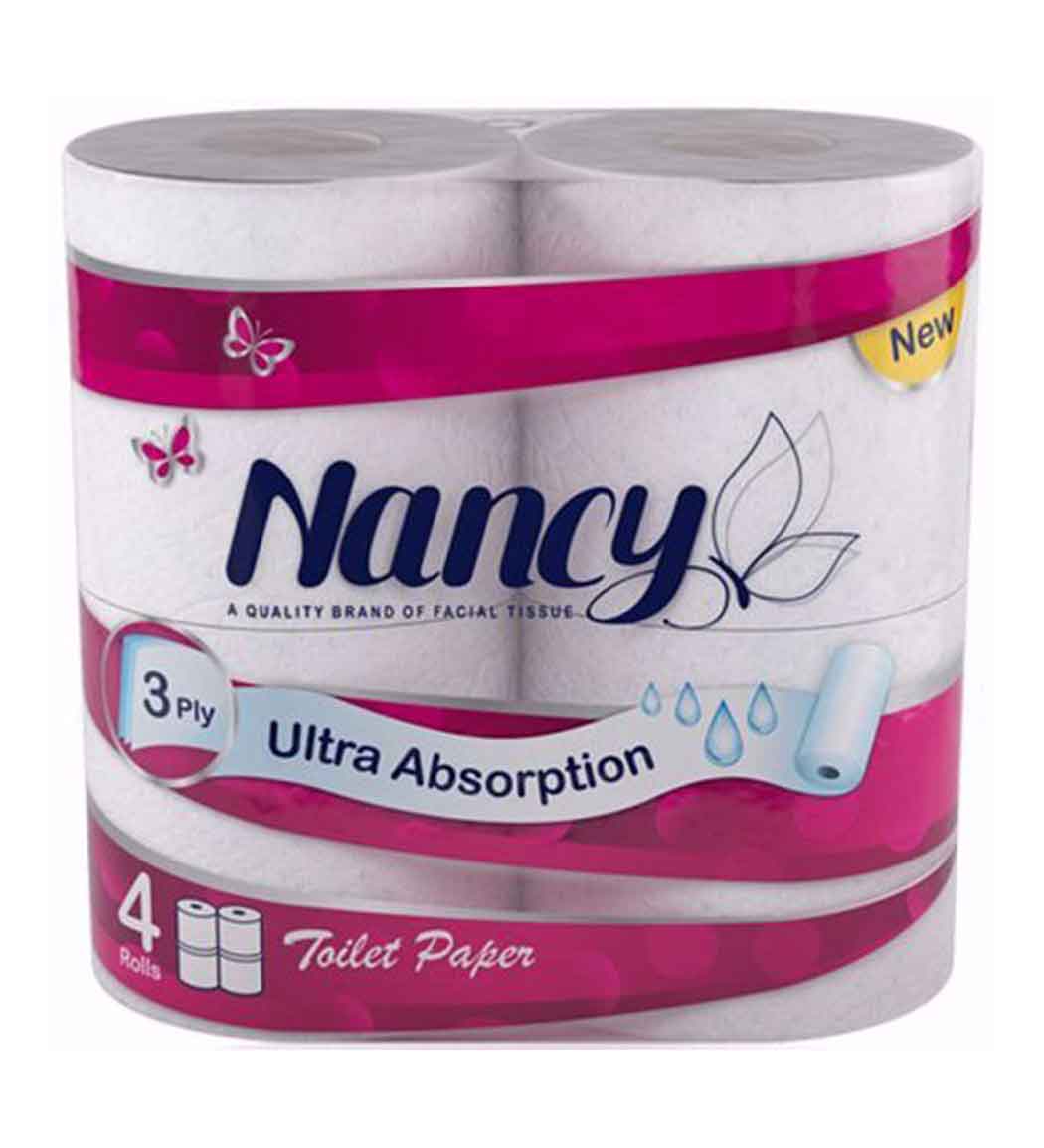 دستمال توالت 4 قلو پی تی پی