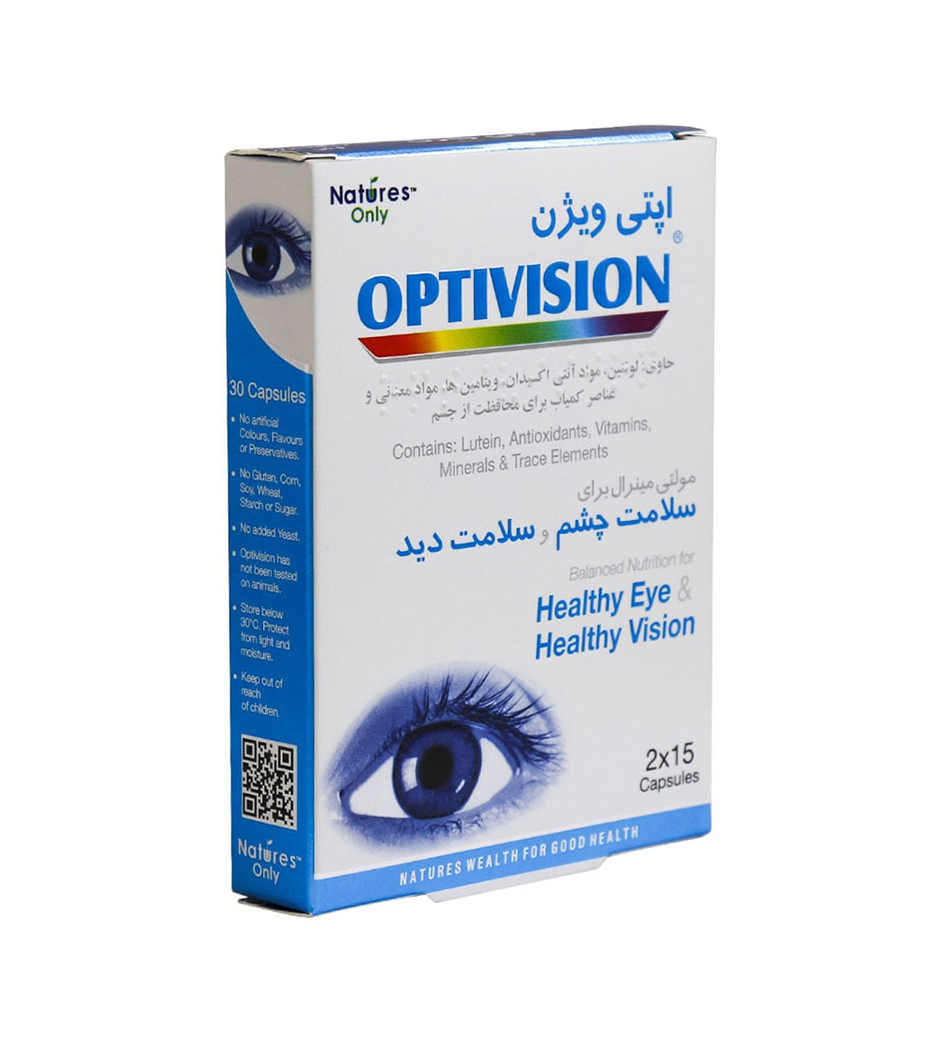 کپسول اپتی ویژن بسته 30 عددی