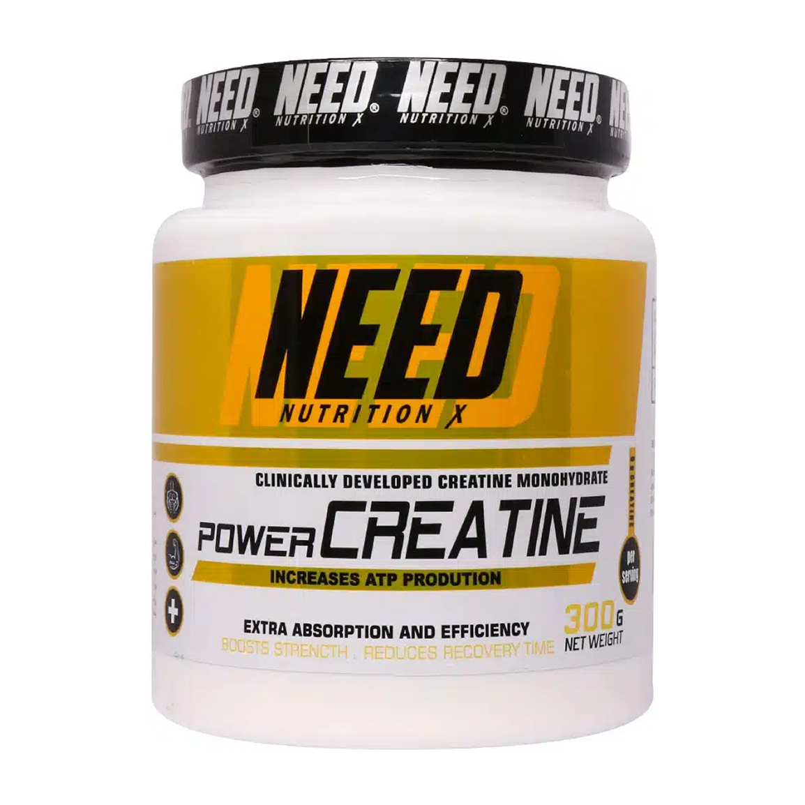 پودر کراتین مونوهیدرات وزن 300 گرم