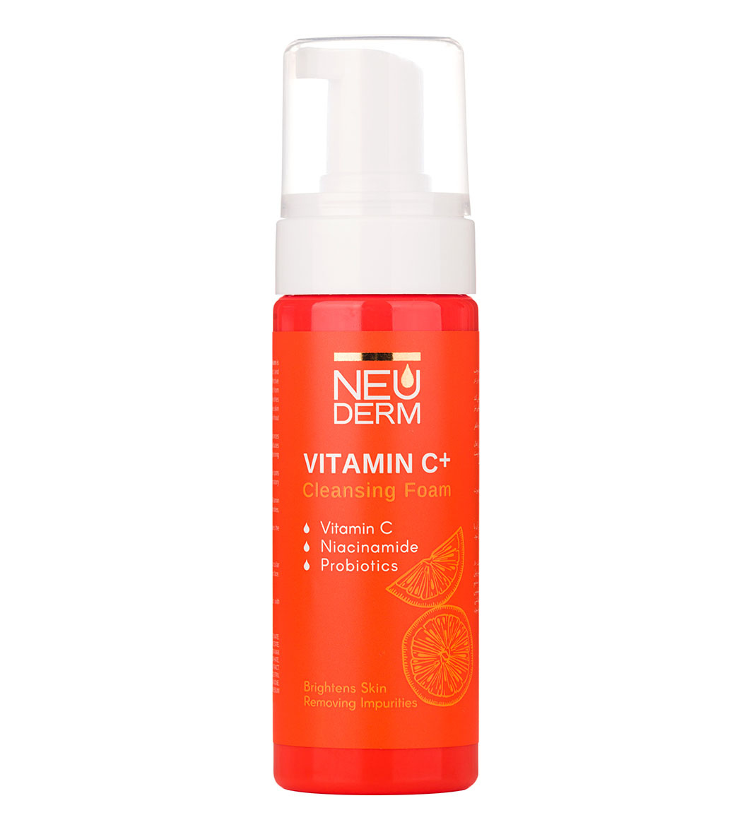 فوم پاک کننده صورت ویتامین C حجم 150میل