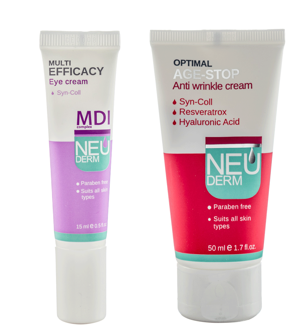 پک کرم ضد چروک فاقد پارابن و کرم دور چشم مولتی افیکیسی