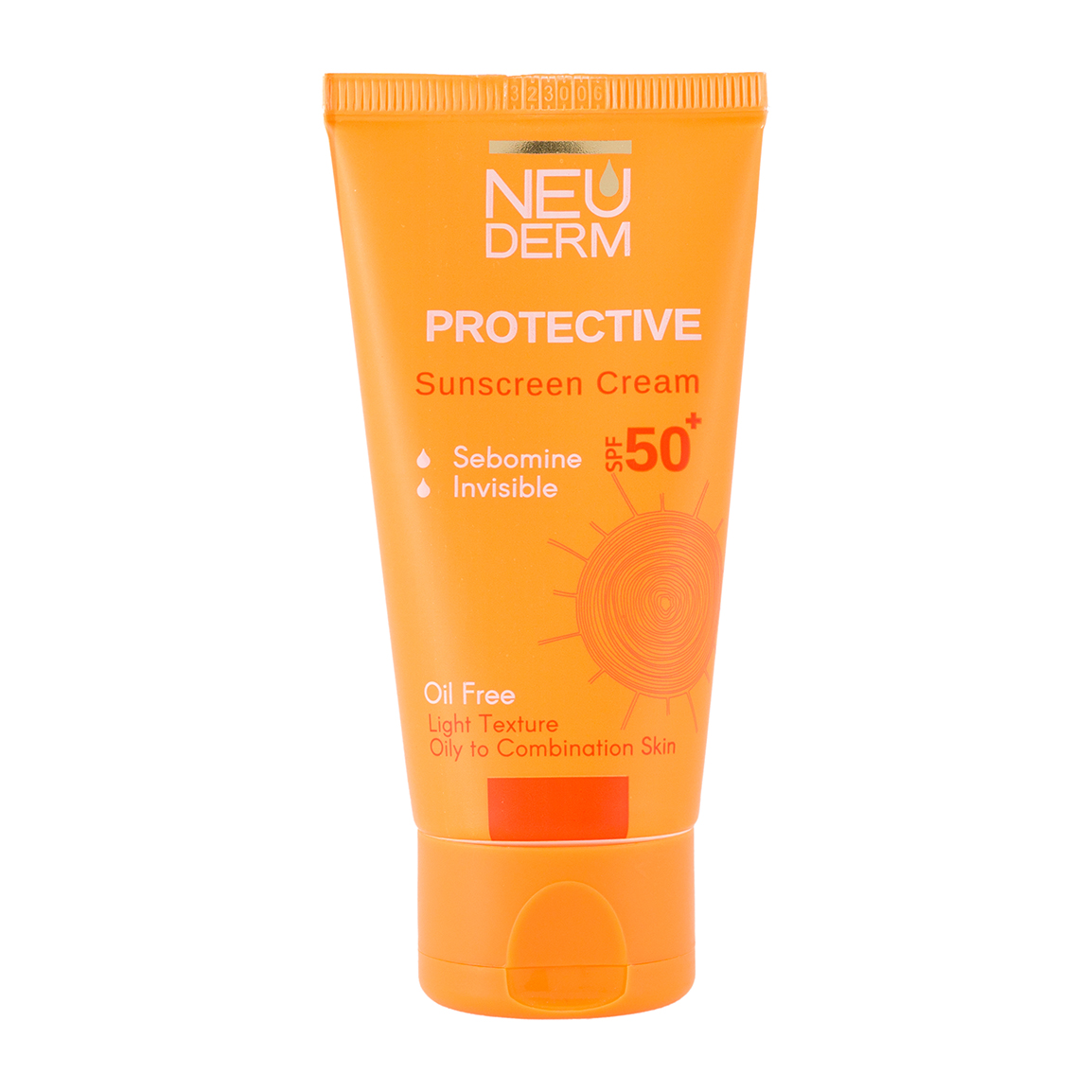 کرم ضد آفتاب بی رنگ مدل SPF+50 مناسب پوست چرب حجم 50 میلی لیتر