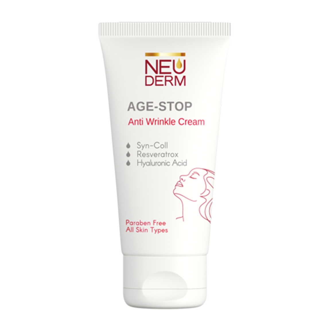 کرم ضد چروک صورت فاقد پارابن 50 میل