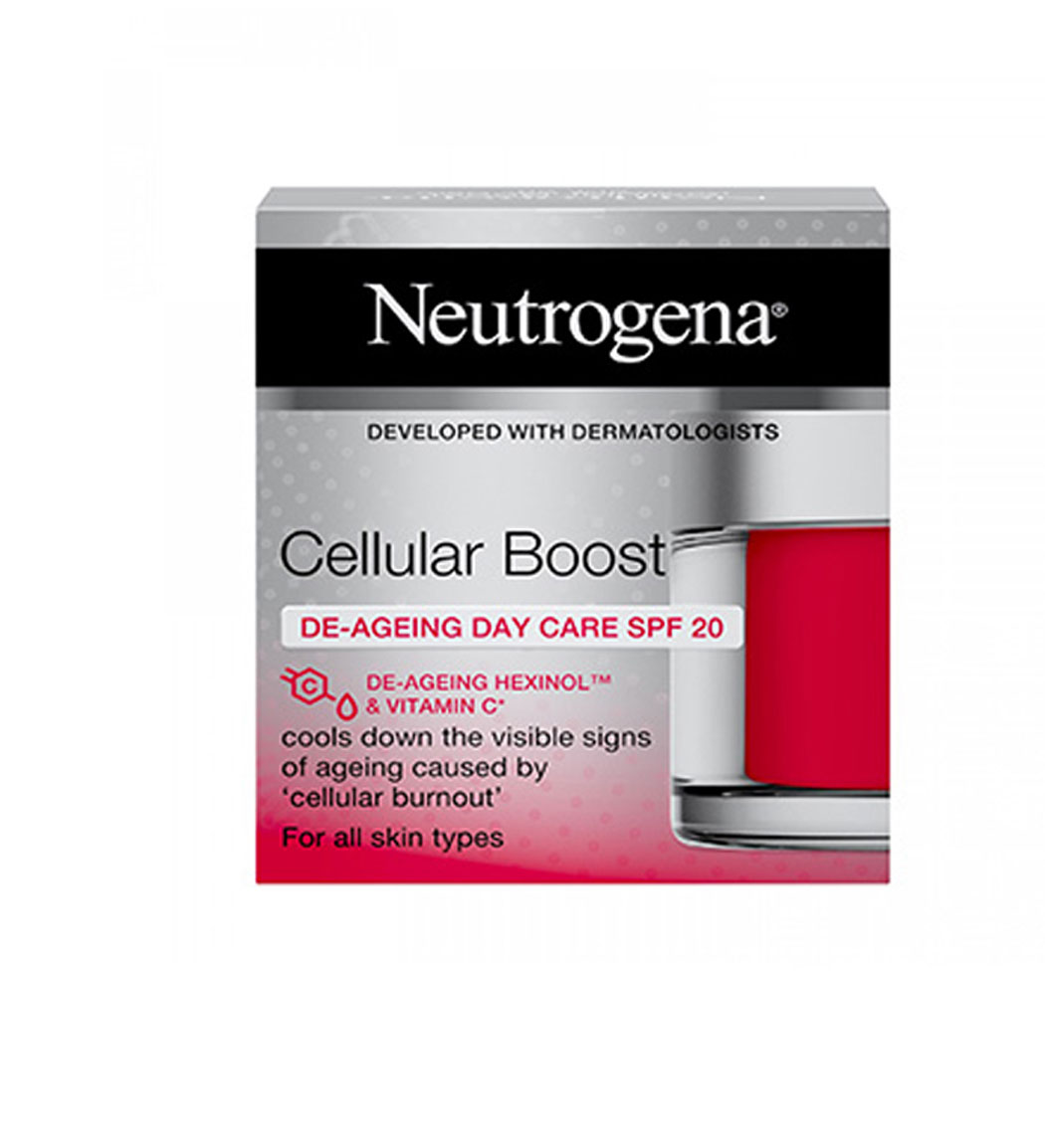 کرم ضد پیری (روز) مدل Cellular Boost SPF 20  بسته بندی جدید حجم 50 میل