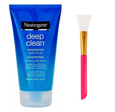 پک براش ماسک صورت سیلیکونی به همراه اسکراب روزانه Deep Clean حجم 150 میل