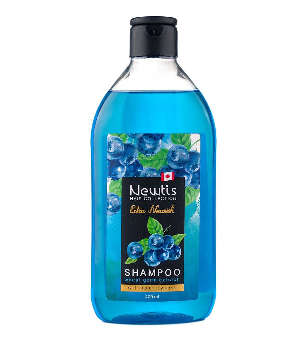 شامپو موی سر آبی رنگ اکسترا نوریش 400 میل