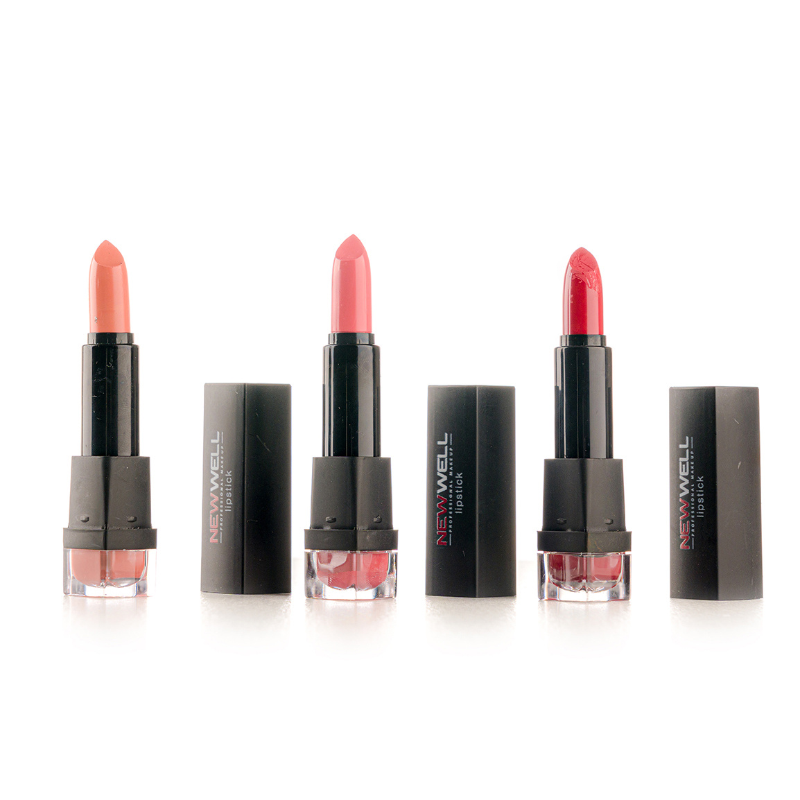 رژ لب جامد مات مدل N3 مجموعه سه عددی