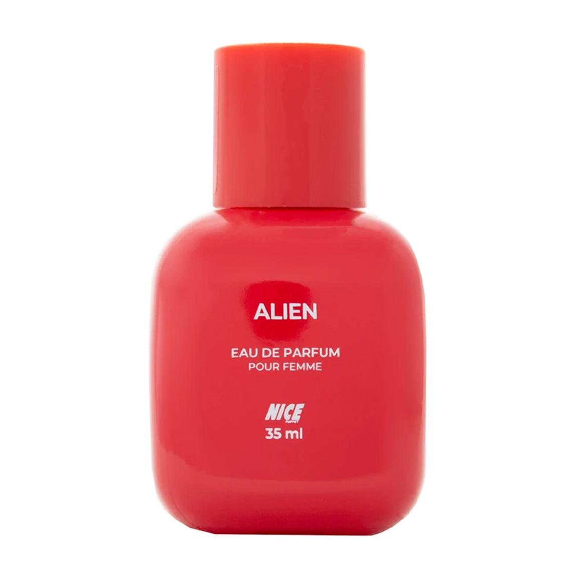 عطر جیبی زنانه مدل Alien حجم 35 میلی لیتر