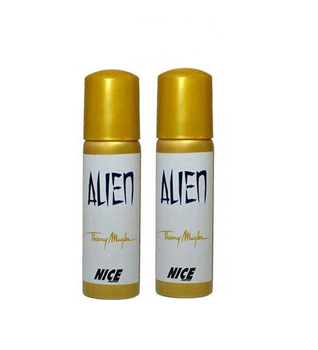 ادوکلن جیبی زنانه مدل Alien مجموعه 2 عددی