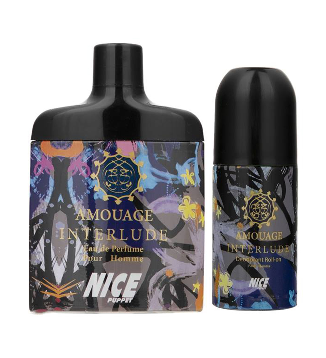 ست ادو پرفیوم مردانه مدل Amouage Interlude حجم 82 میل