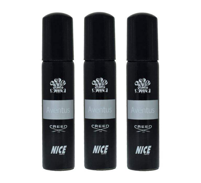 ادوکلن جیبی مردانه مدل Aventus حجم 30 میل مجموعه 3 عددی