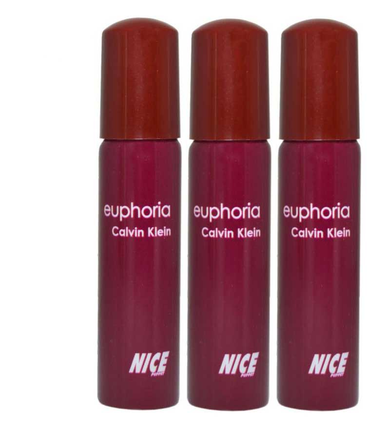 ادوکلن جیبی زنانه مدل Euphoria مجموعه 3 عددی