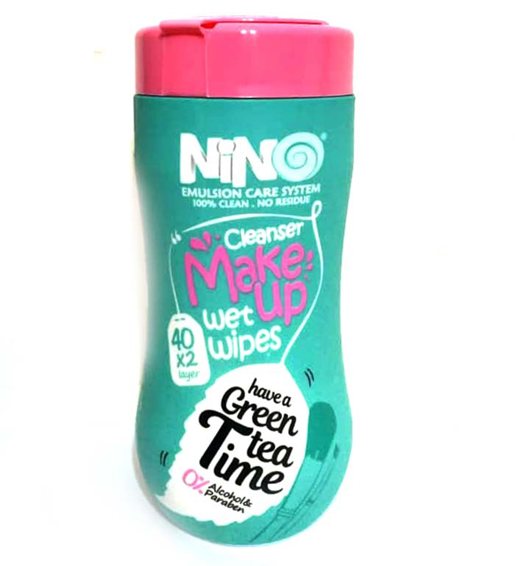 دستمال مرطوب آرایش چای سبز