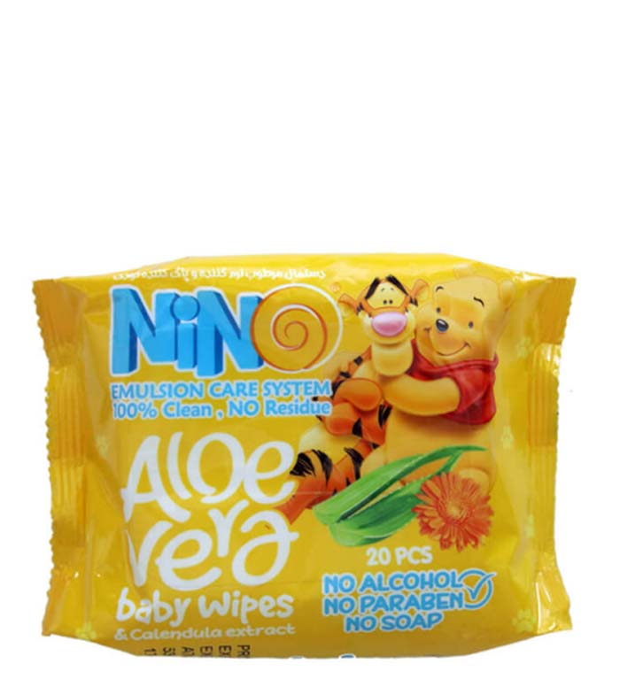 دستمال مرطوب نرم کننده کودک 20عددی