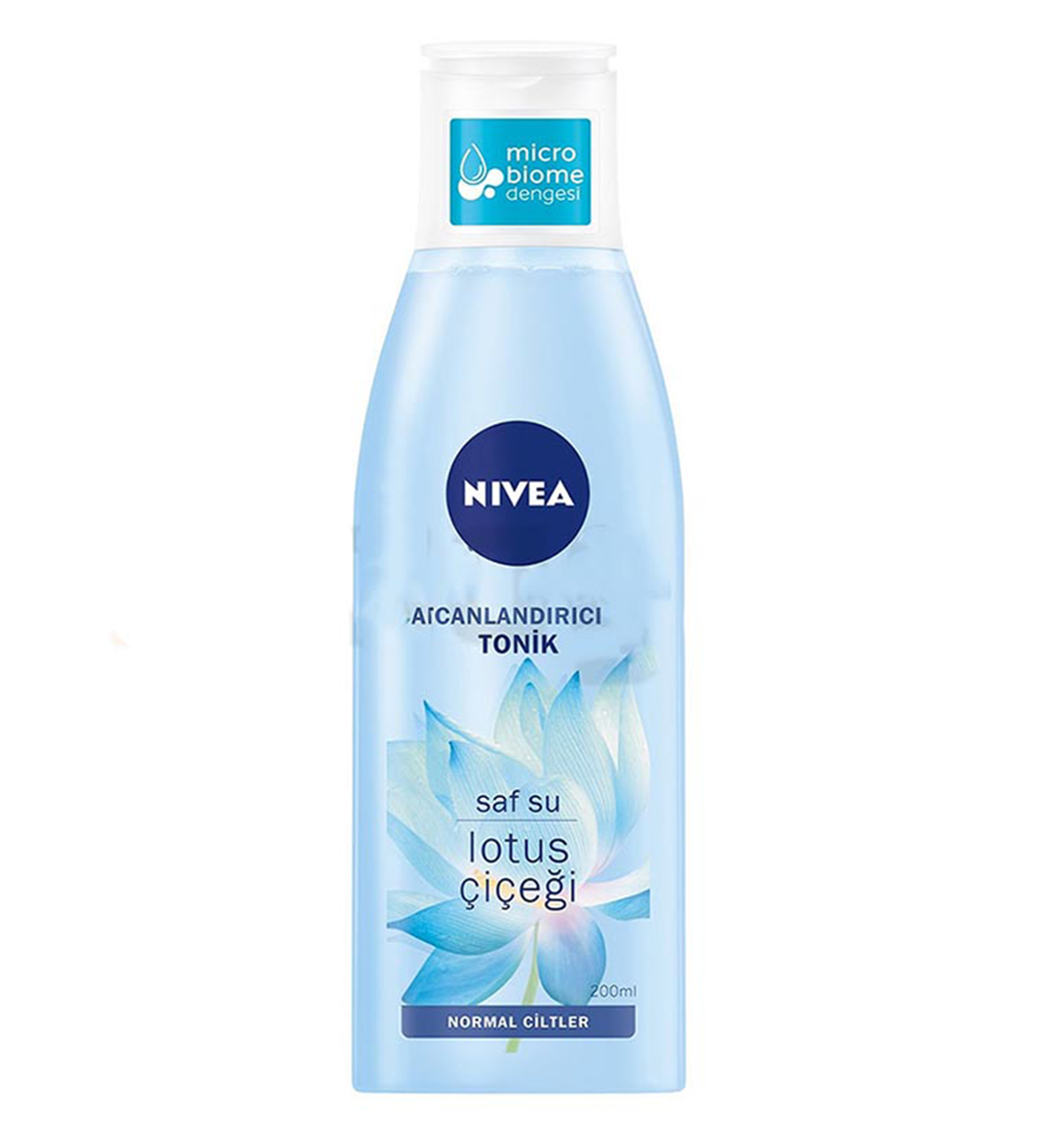 تونر پاک کننده حاوی عصاره نیلوفر آبی مناسب پوست های نرمال تا مختلط حجم 200 میل