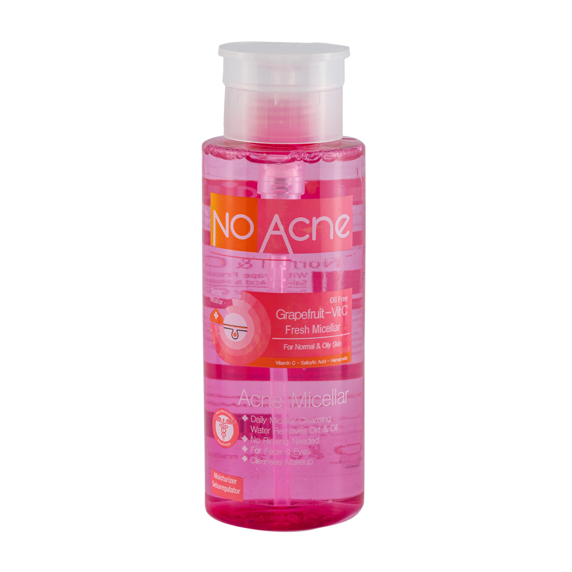 میسلار واتر دارای ویتامین C مناسب پوست نرمال و چرب حجم 270 میلی لیتر