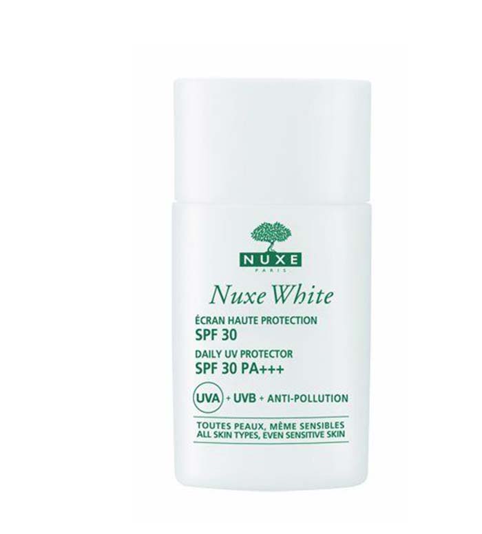 فلوئید ضد آفتاب وایت انواع پوست