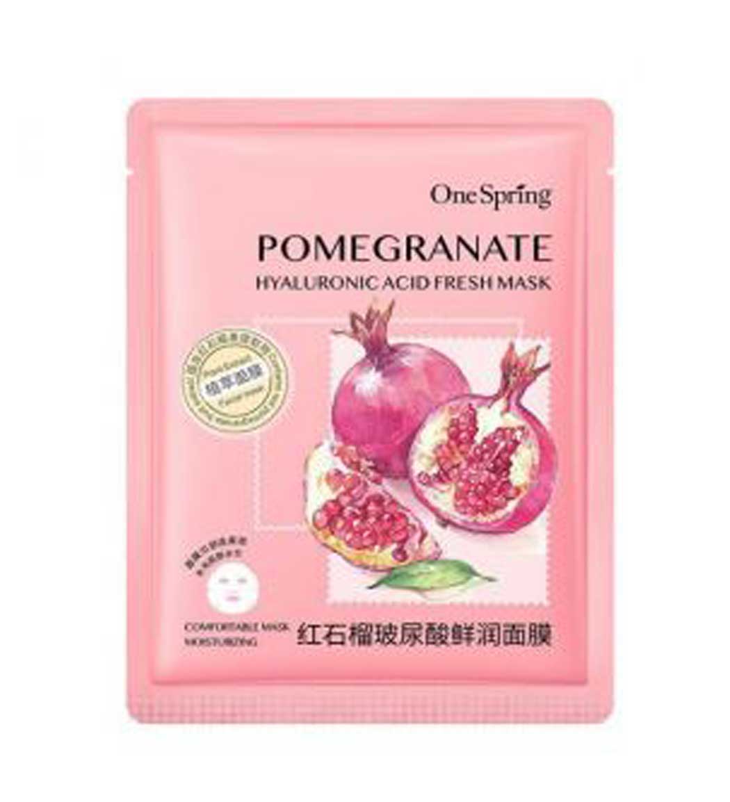 ماسک ورقه ای انار 25گرم