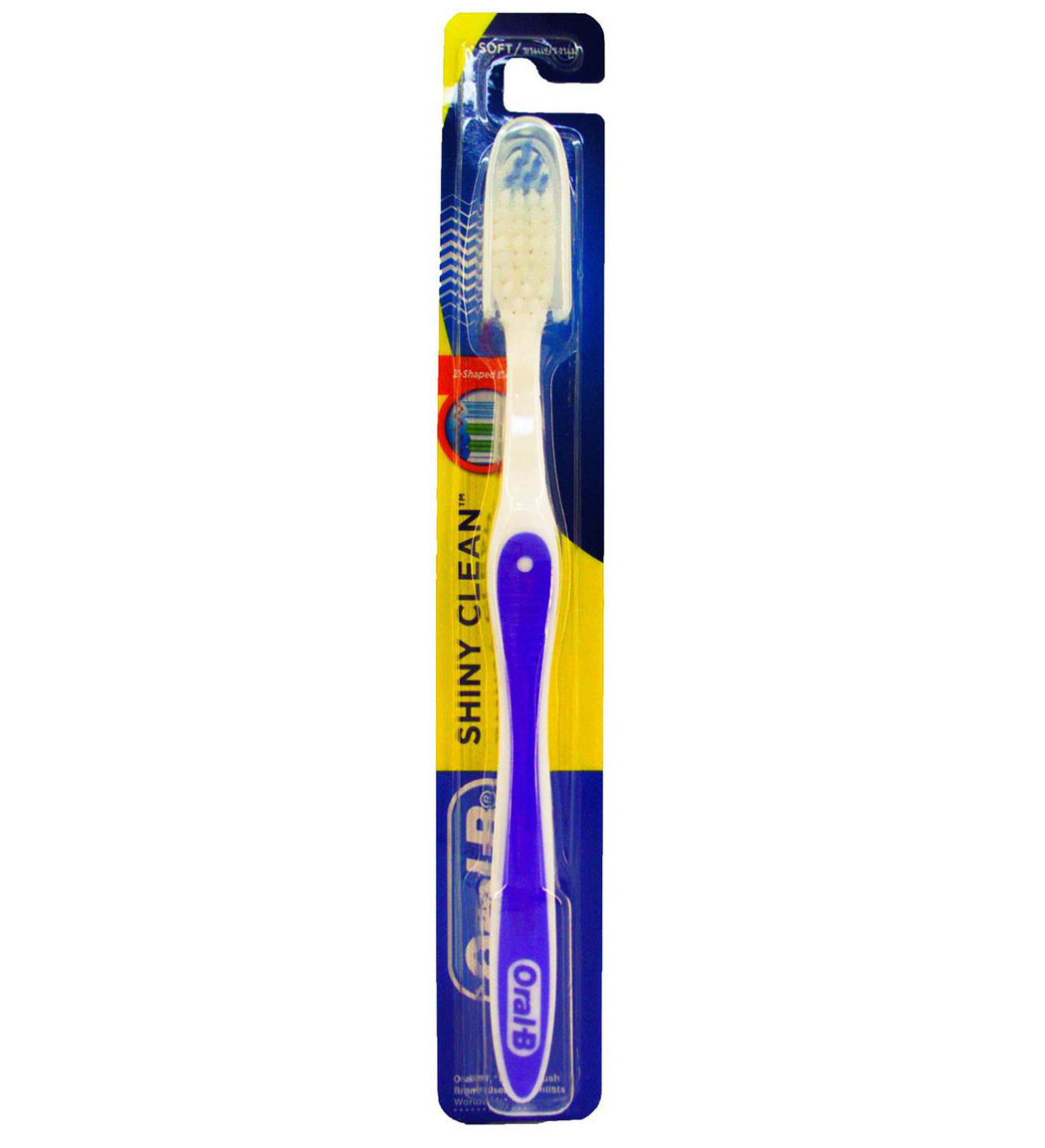 مسواک مدل Shiny Clean soft