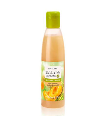 شاور کرم زرد آلو و شیر برنج