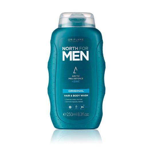 شامپو سر و بدن اورجینال نورث فور من