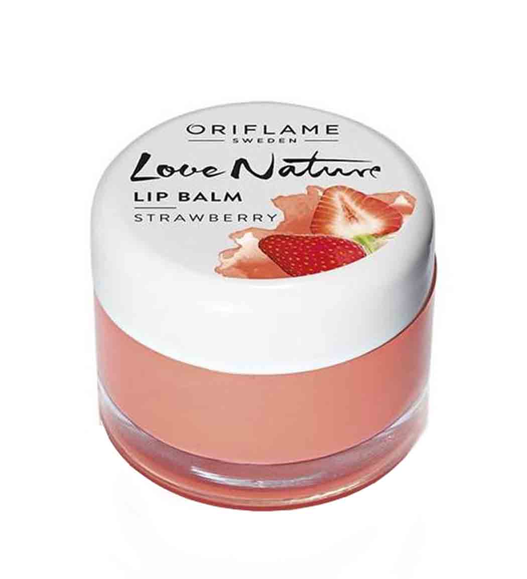 بالم لب توت فرنگی مدل Love Nature