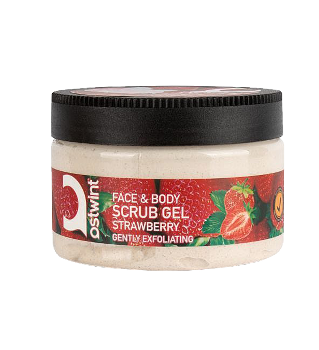 اسکراب صورت و بدن مدل توت فرنگی 300میل