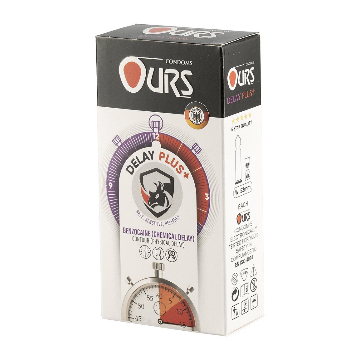 کاندوم مدل DELAY بسته 12 عددی