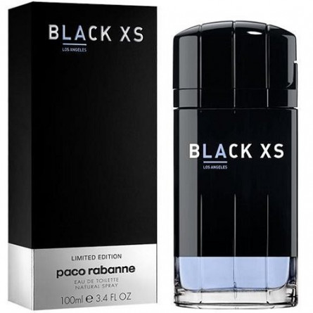 ادو تویلت مردانه مدل Black XS Los Angeles حجم 100 میل