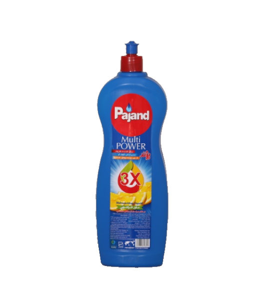 مایع ظرفشویی Multi Power 3X حاوی رایحه لیمو 1لیتر