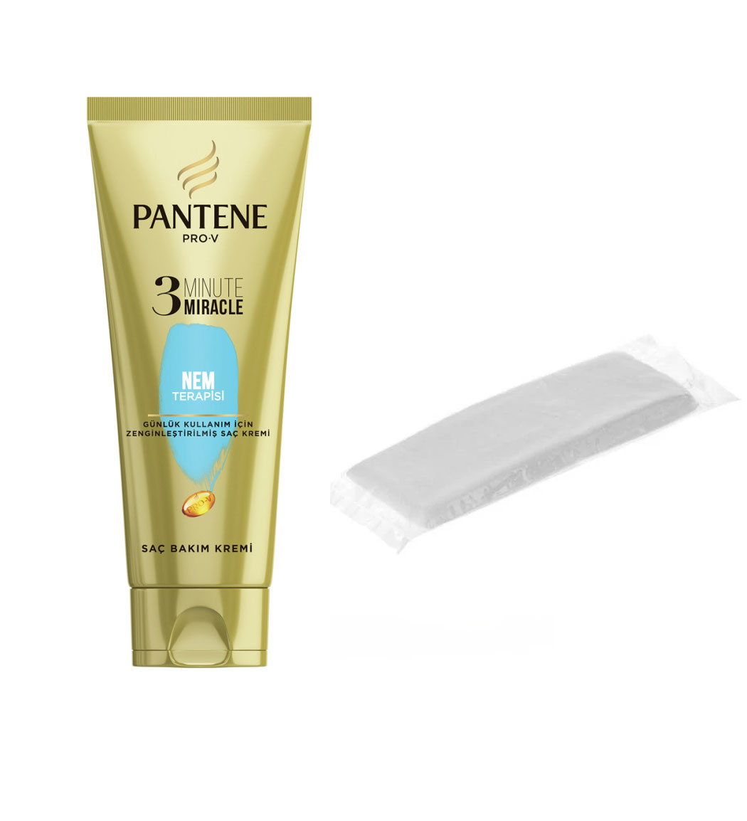 حوله یکبار مصرف به همراه ماسک مو آبرسان مدل nem terapisi مناسب مو آسیب دیده حجم 200 میل