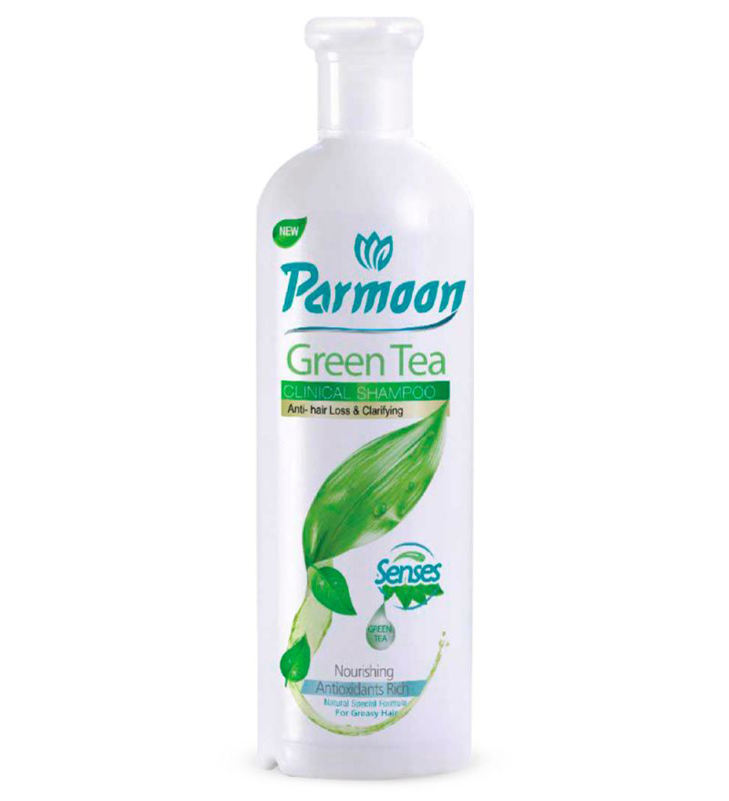 شامپو چای سبز مناسب موهای چرب 400 میل