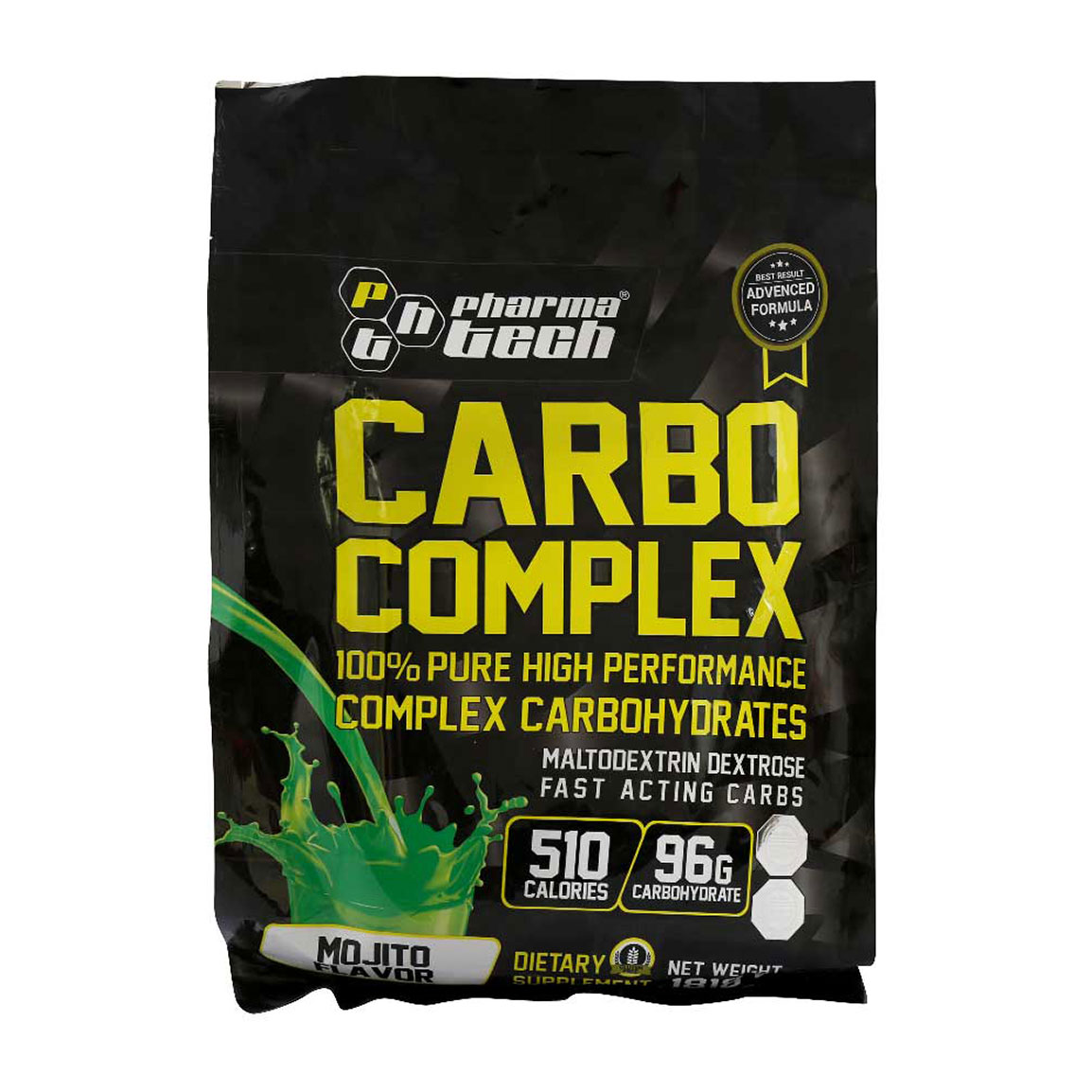 پودر کربو کمپلکس با طعم موهیتو وزن 1818 گرم