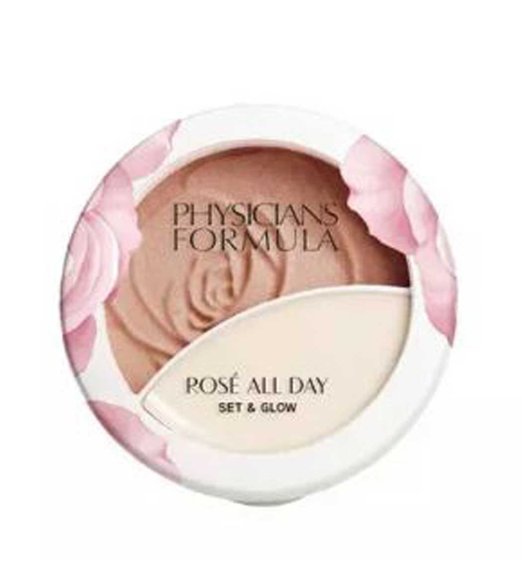 هایلایتر پودری و بالم Rose All Day