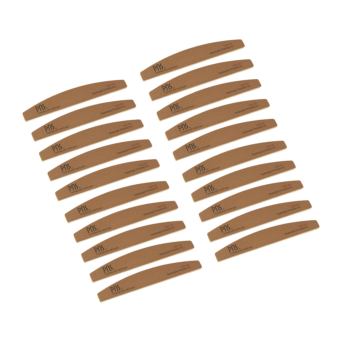 سوهان ناخن 100-100 بسته 20 عددی