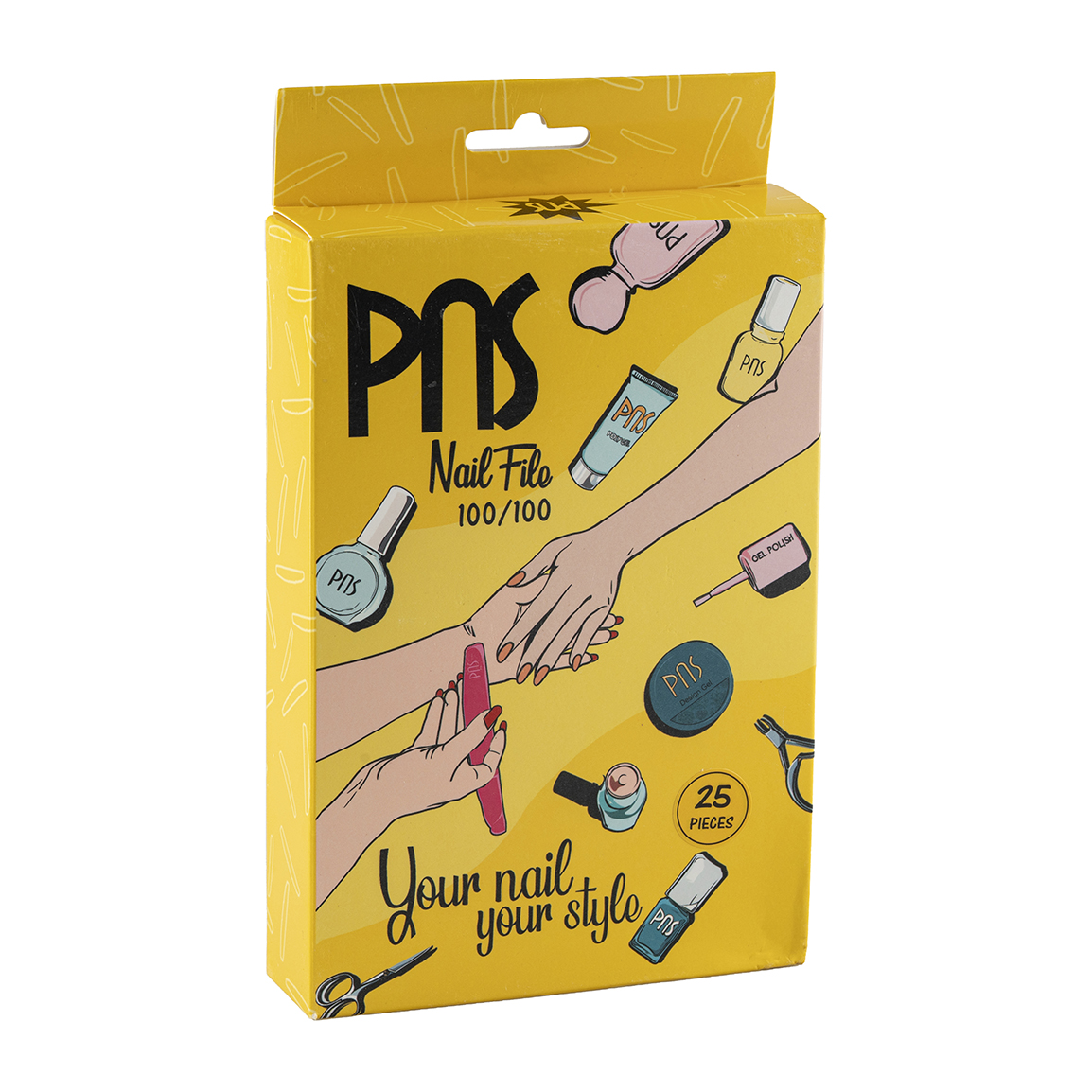 سوهان ناخن 100-100 بسته 25 عددی