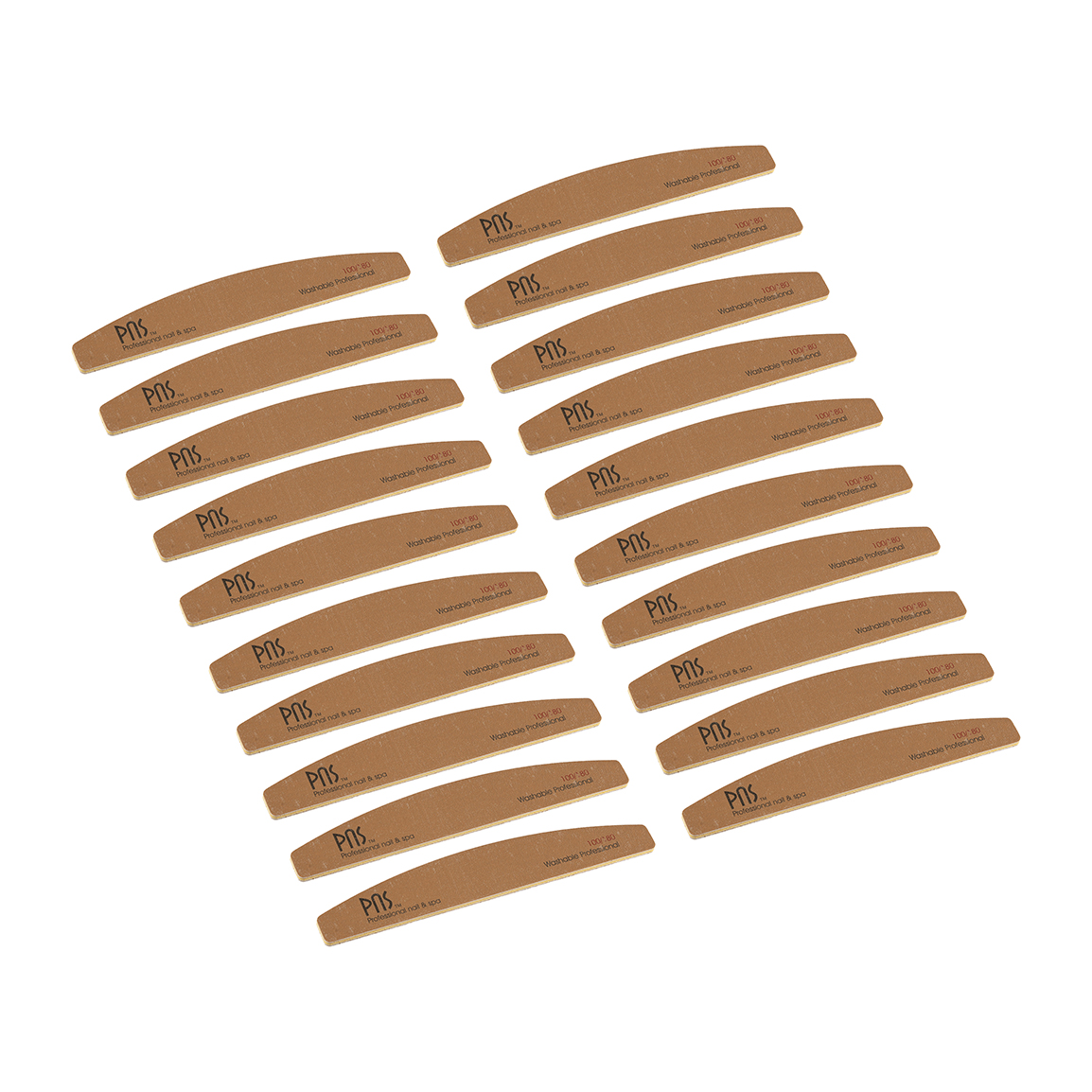 سوهان ناخن 100-180 بسته 20 عددی