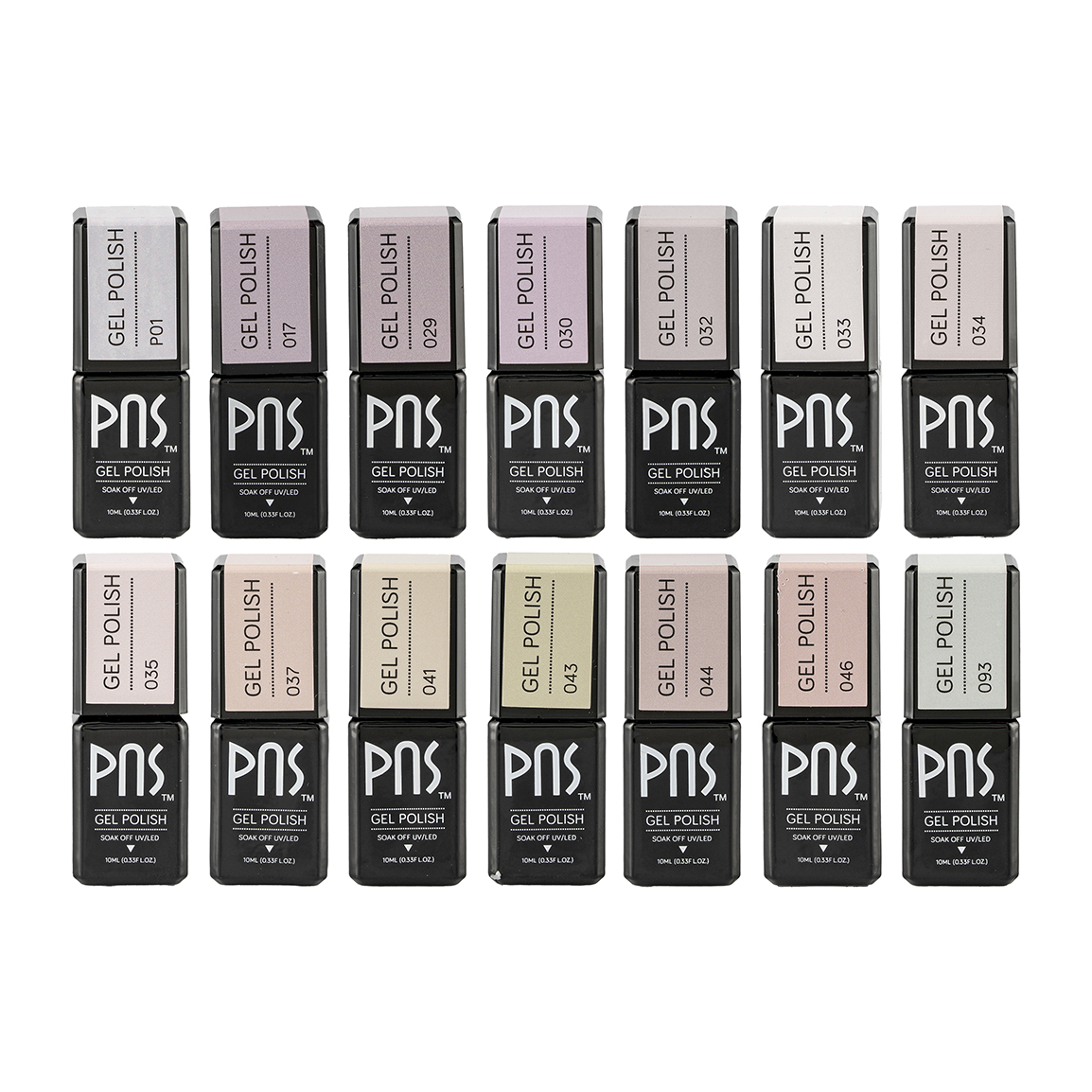 پک 14 عددی لاک ژل نود