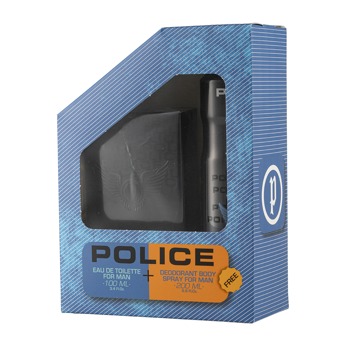 ست ادو تویلت و اسپری بدن مردانه مدل Deep Blue