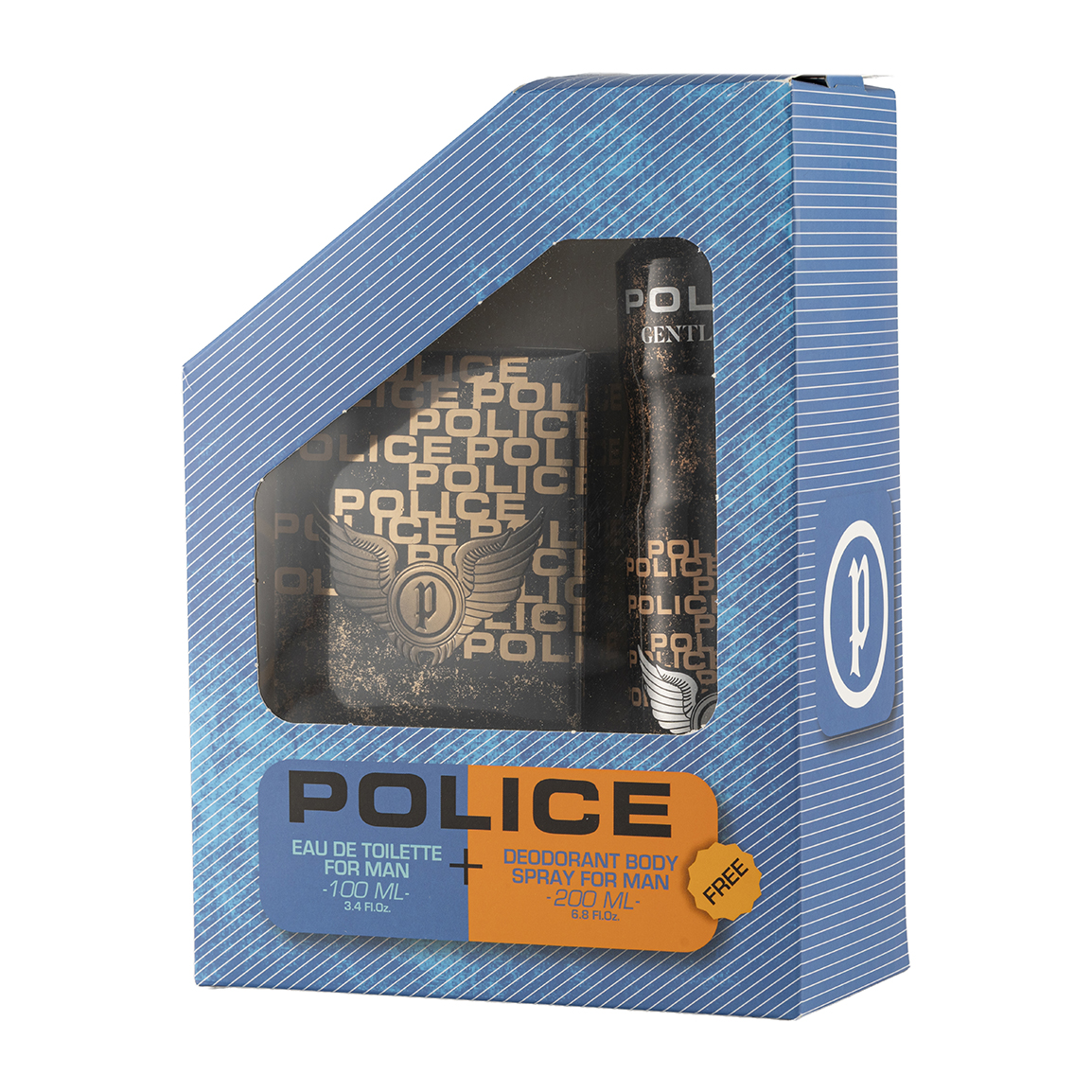 ست ادو تویلت و اسپری بدن مردانه مدل Gentlman