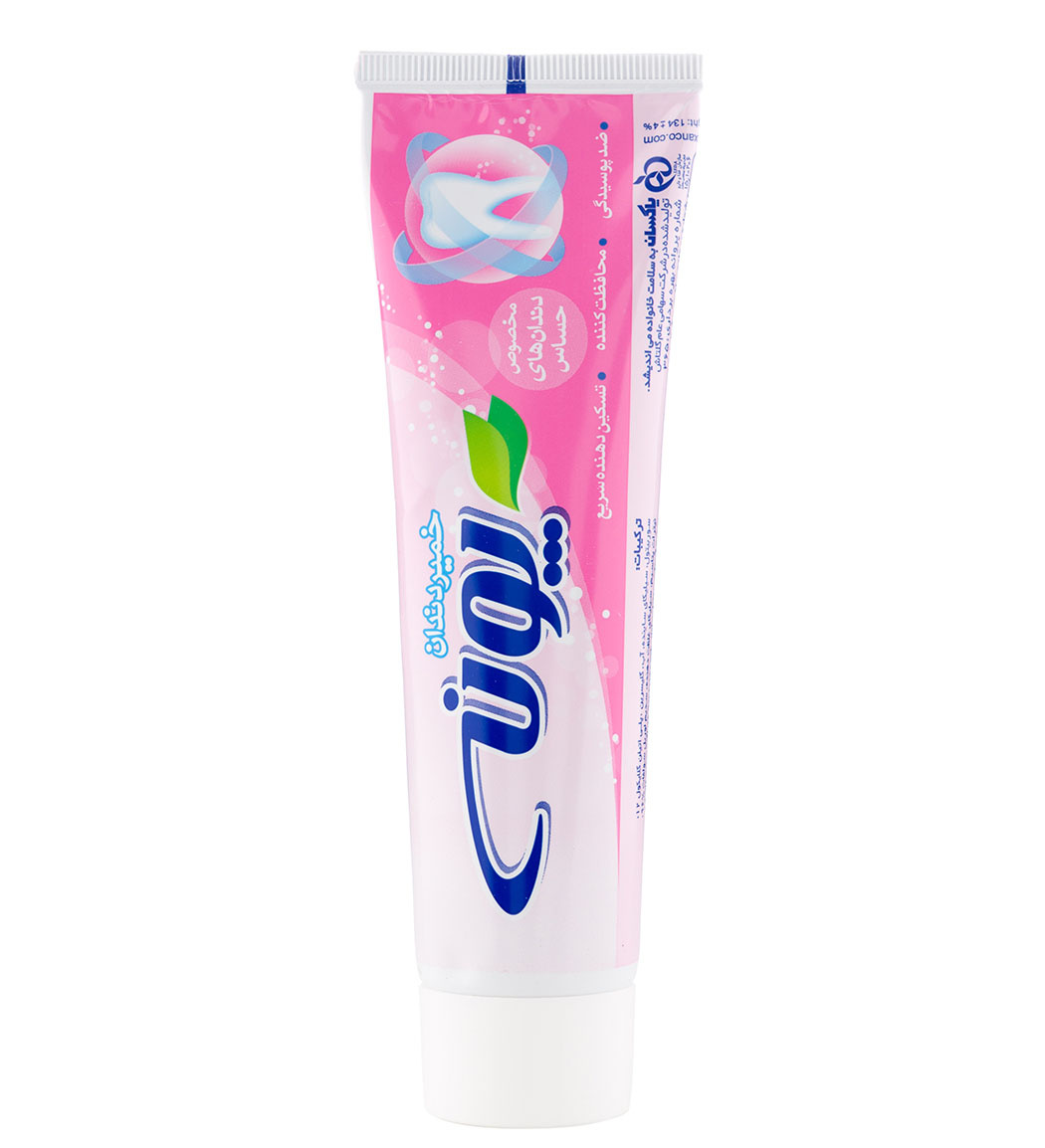 خمیر دندان تسکین دهنده مخصوص دندان های حساس 100میل