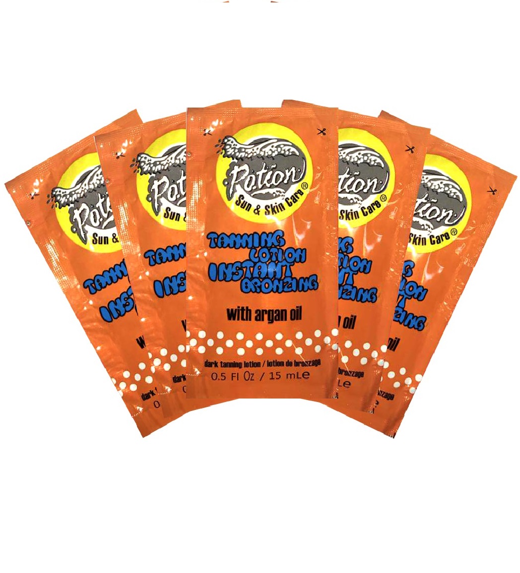 بسته 5 تایی لوسیون برنزه کننده مسافرتی