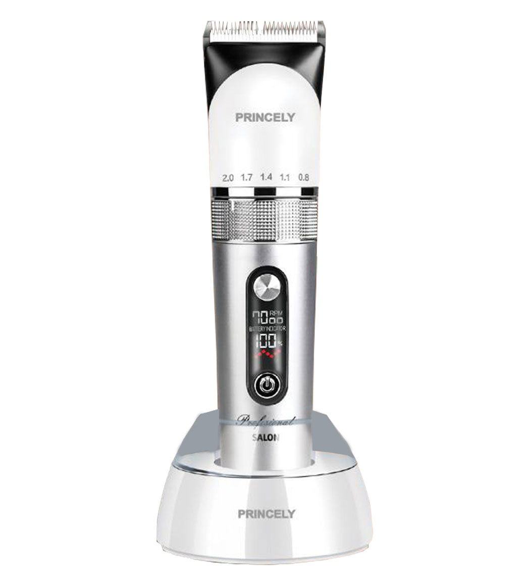 ماشین اصلاح دیجیتال با پایه شارژ مدل SA470/2S سفید