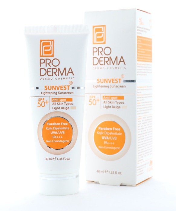 کرم ضد آفتاب اس پی اف 50 روشن کننده لکهای پوست 40 میل