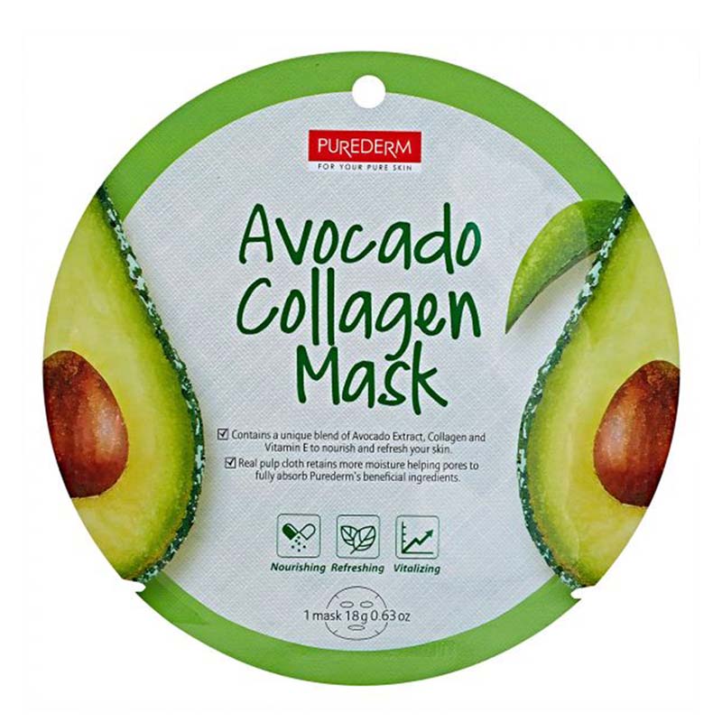 ماسک نقابي کلاژن دار آوواکادو