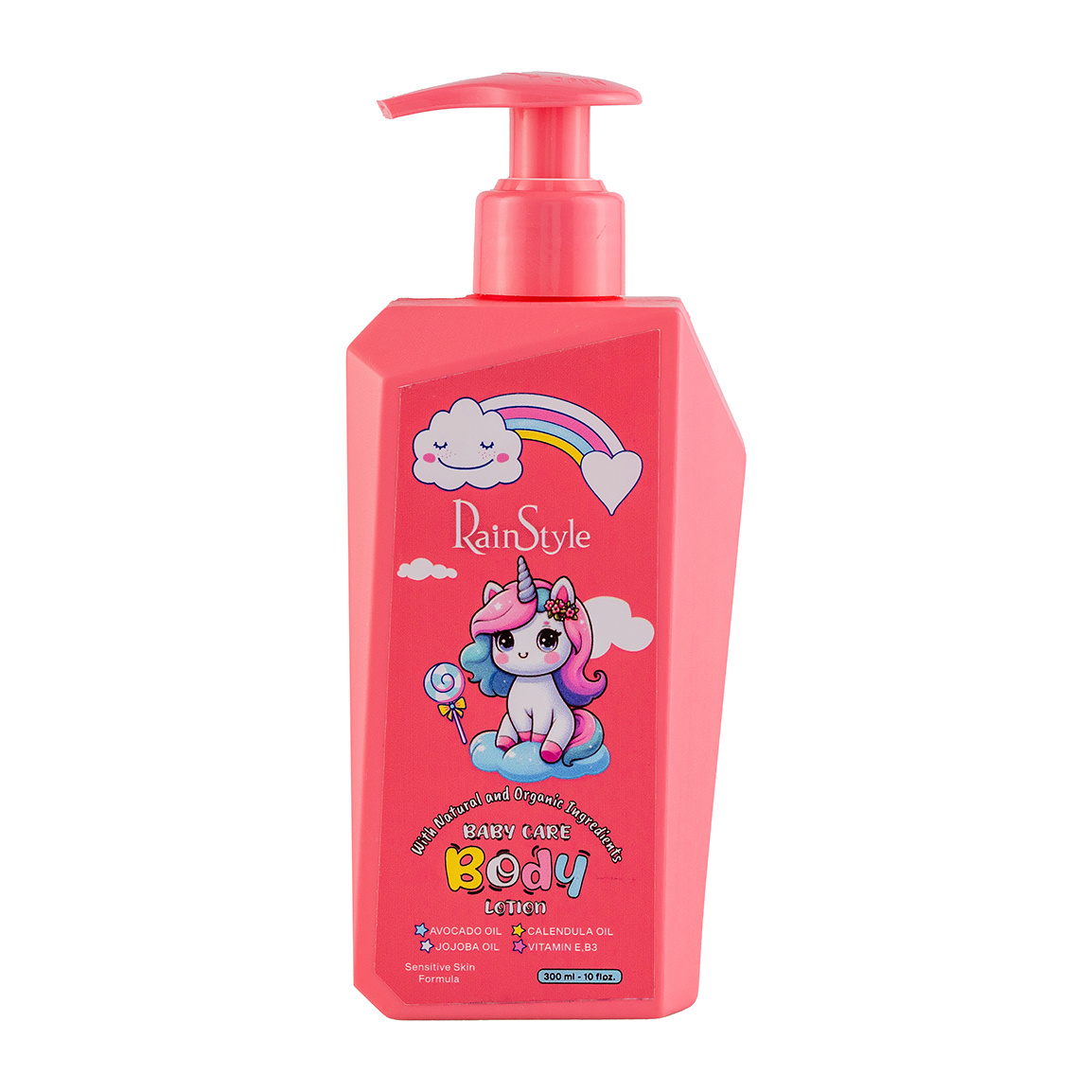 لوسیون بدن کودک مدل دخترانه حجم 300 میلی لیتر
